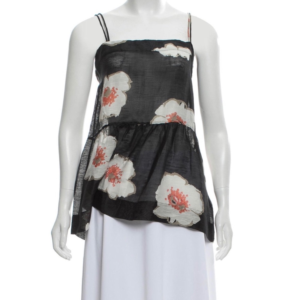 Etoile Isabel Marant floral linen top